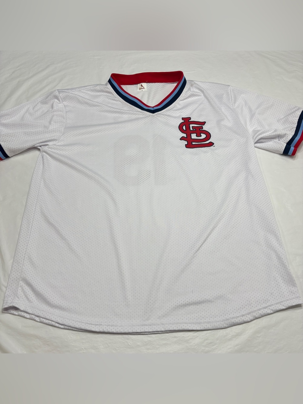 St. Louis Cardinals MLB Jersey Giveaway Pags #19 Mens XL Tom Pagnozzi SGA